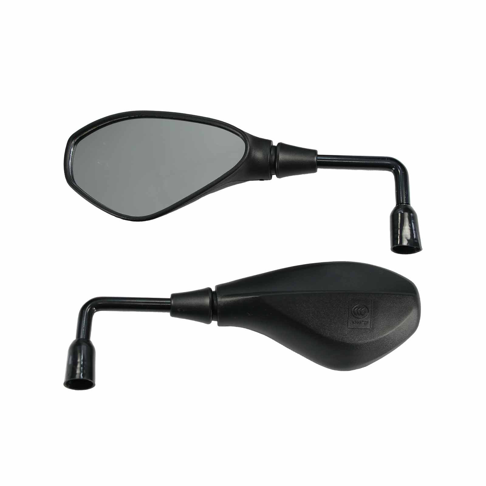 Espelho Retrovisor Viper BMW F800 Haste Rebaixada Longa 90 Convexo Rosca Y