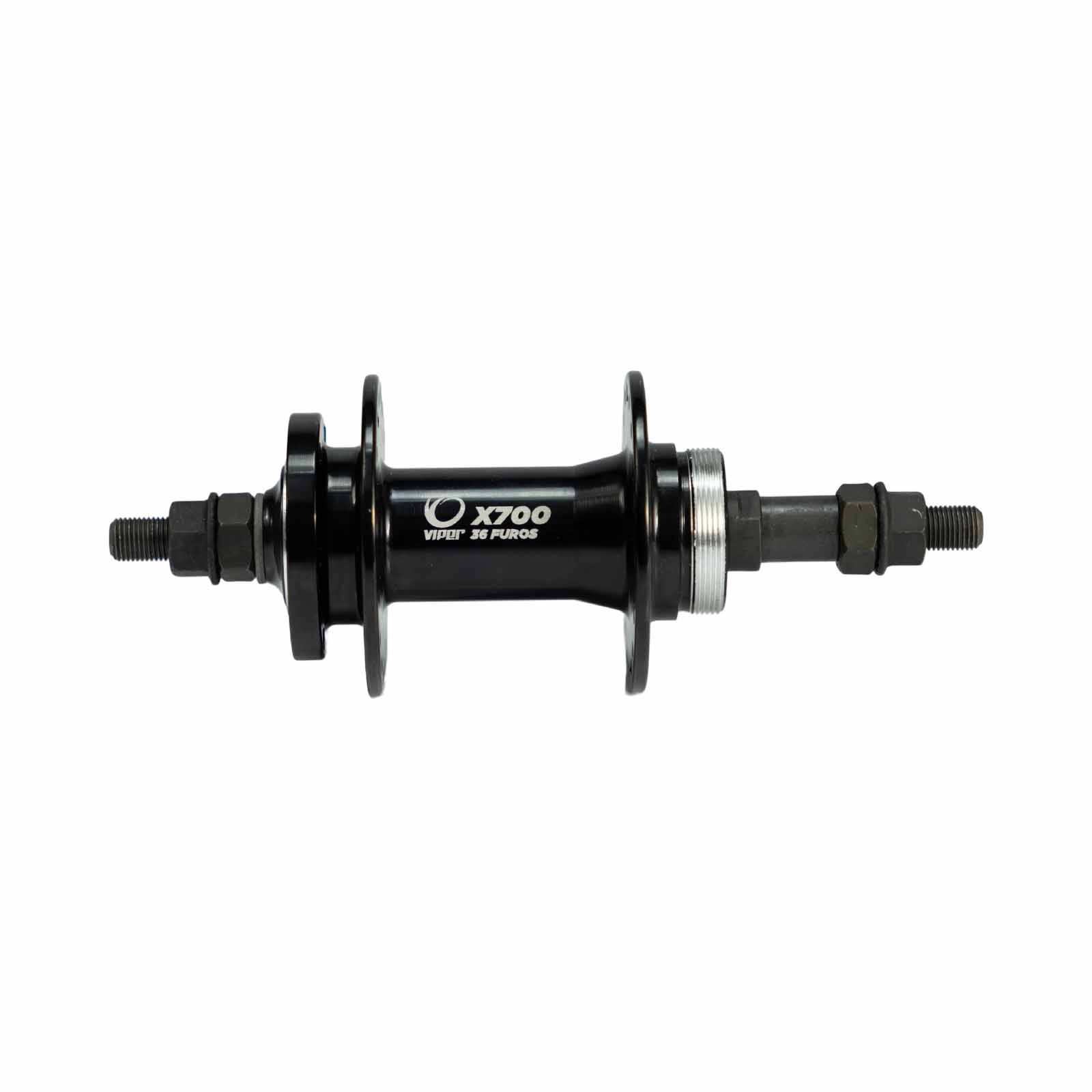 Cubo Viper X700 Rosca 36F Traseiro Eixo de Porca