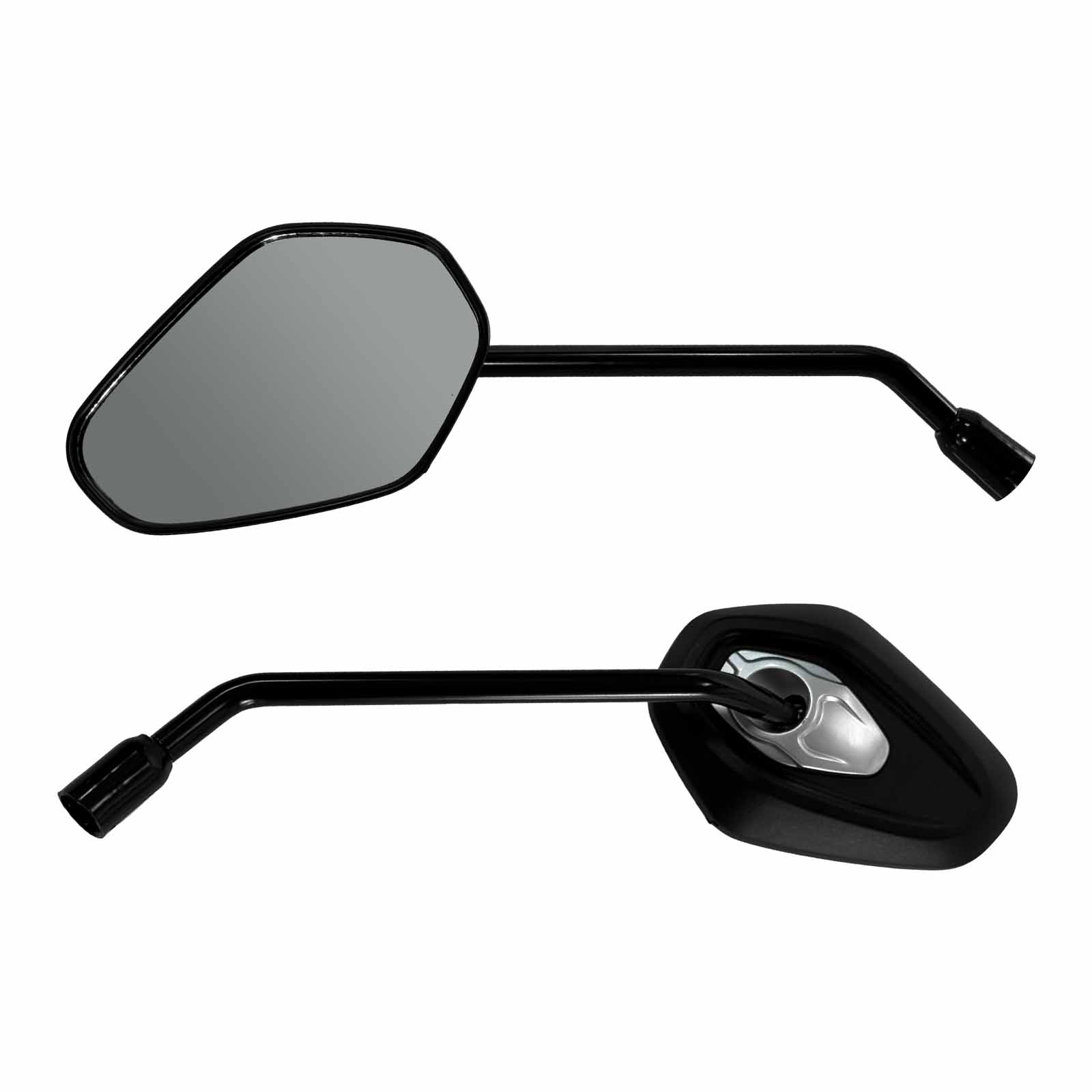Espelho Retrovisor Viper Tiger 1200 Haste Reforçada Fixa Convexo Rosca H