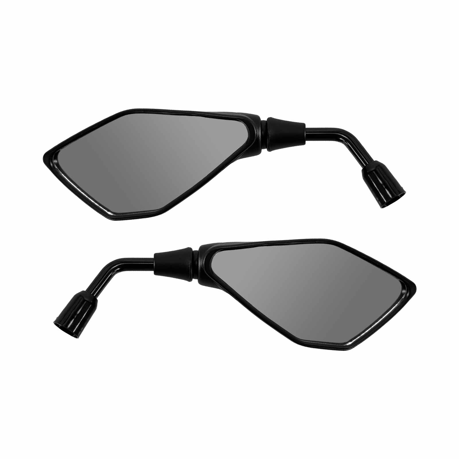 Espelho Retrovisor Viper Z400 Haste Curta Fixa Convexo Rosca H