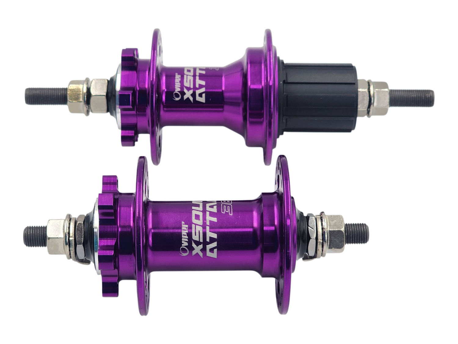 Cubo Viper Xsound Attack 36F D/T com Eixo Porca 200mm